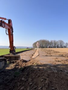 Erdarbeiten für Windpark Schäferköppel starten 